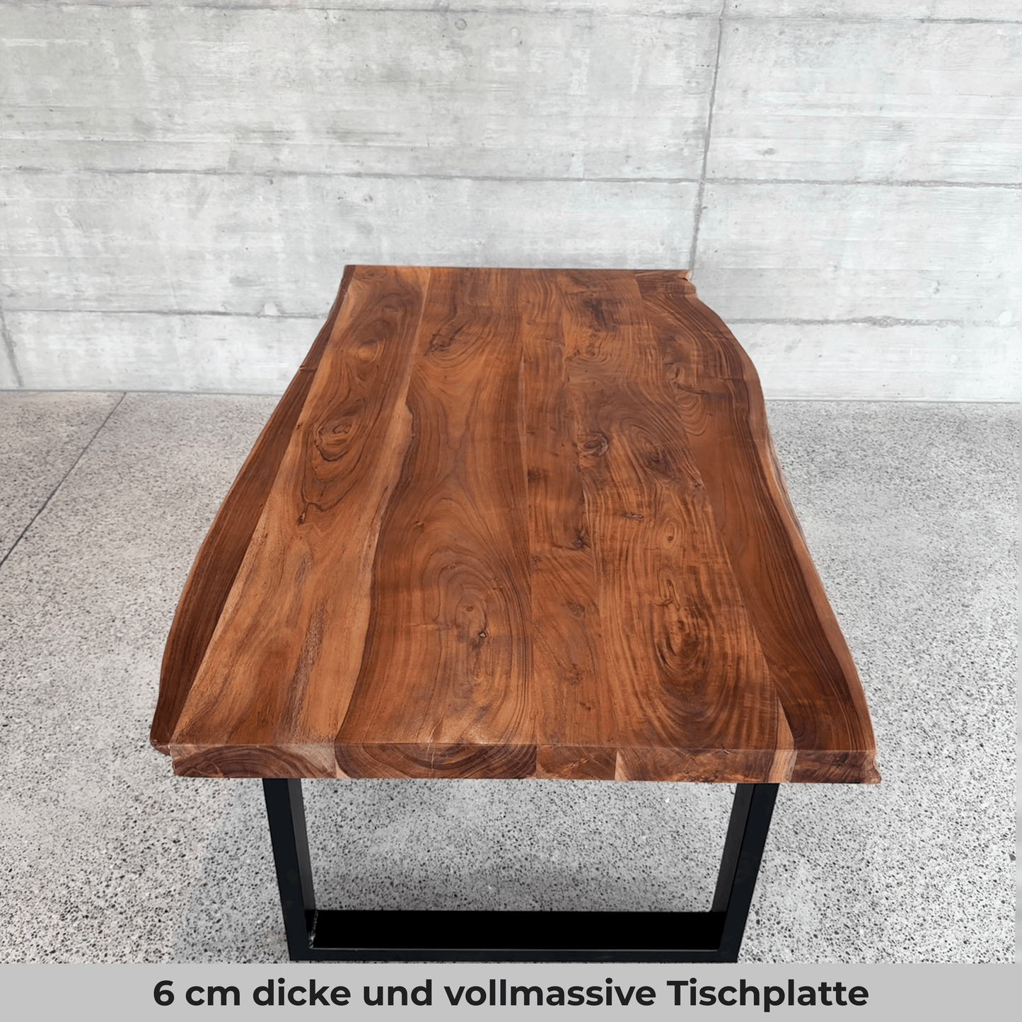 Massiver Akazienholztisch Teramo