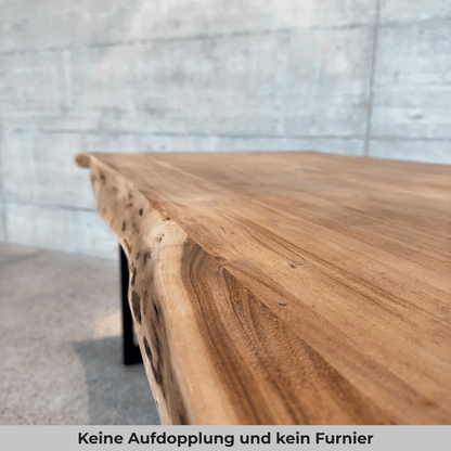 Massiver Akazienholztisch Siena