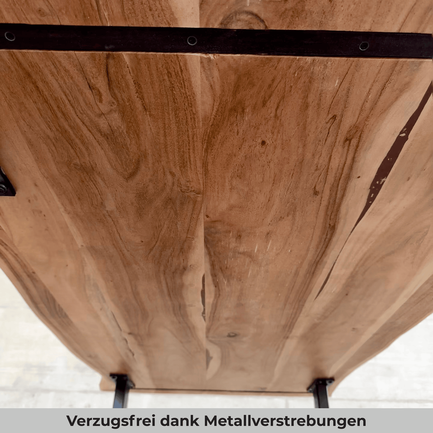 Massiver Akazienholztisch Siena